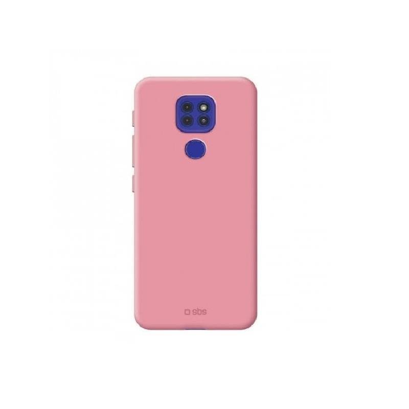 case-moto-g9/g9-play-rosa-logo-motorola-funda-protector-oc
