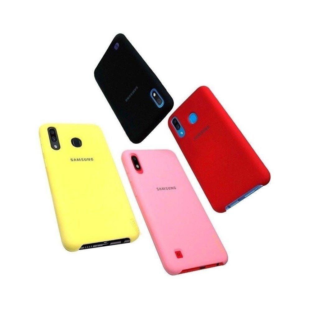 case-a10/m10-amarillo-logo-samsung-funda-protector