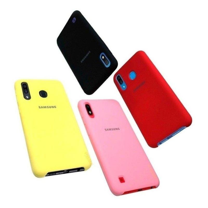 case-a10/m10-amarillo-logo-samsung-funda-protector
