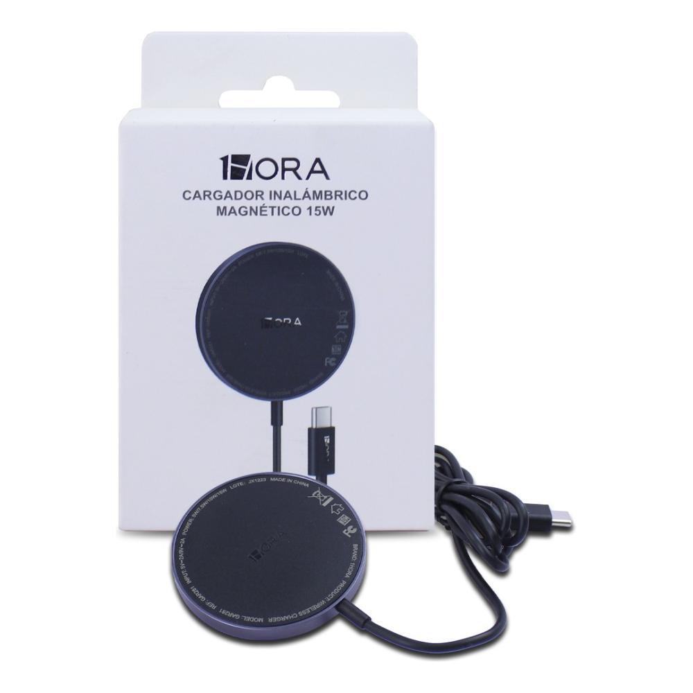 Cargador Magnetico Inalambrico 10w 1 Hora Color Negro