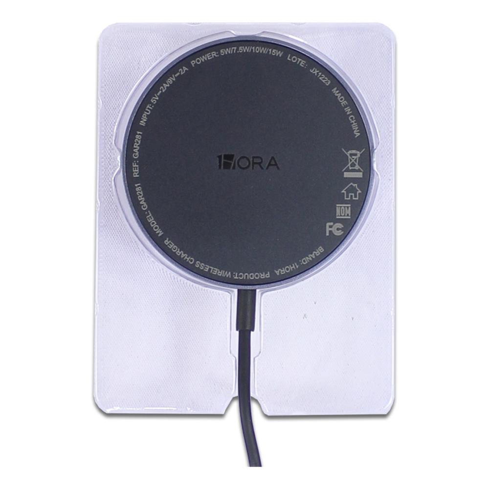Cargador Magnetico Inalambrico 10w 1 Hora Color Negro