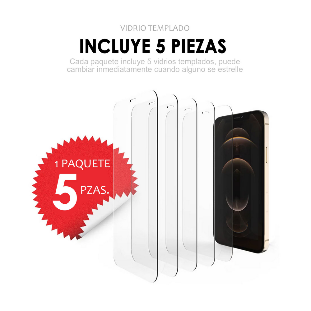 paquete-5-micas-cristal-templado-transparente