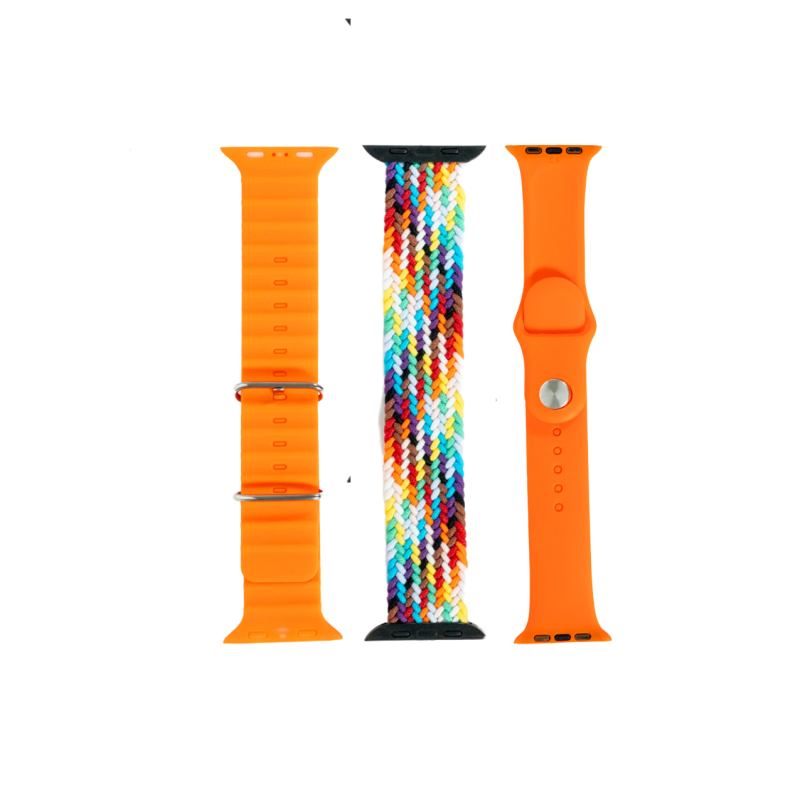 smartwatch-2.02-tft-plata-c/3-strap-plata/naranja/arcoiris