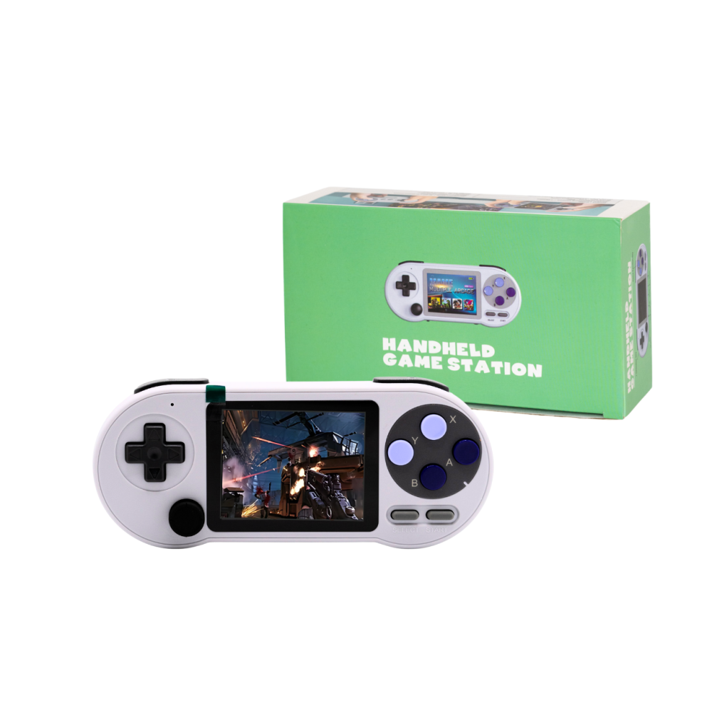 video-juego-style-nintendo-sf2000-gris