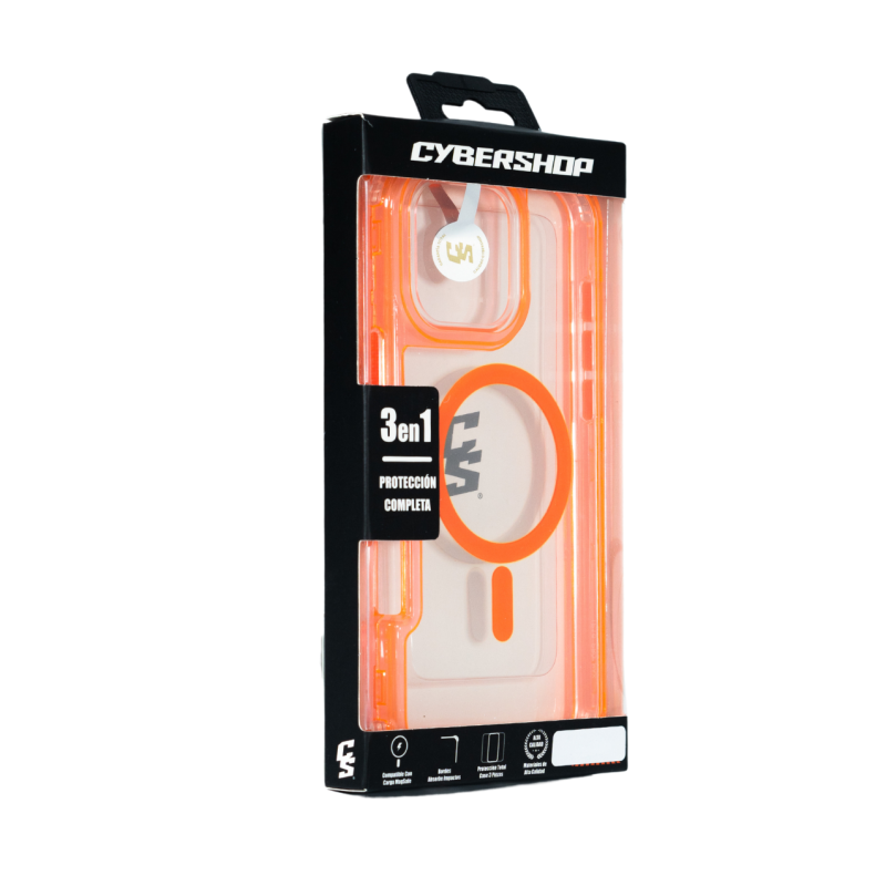 funda-magsafe-3in1-transparente-naranja-iphone-16