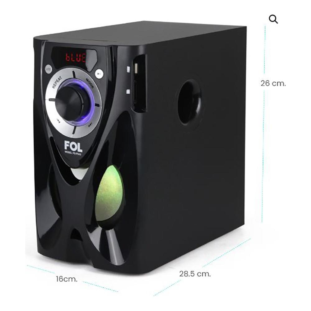 Minicomponente Fol Fs-p243 Bluetooth 40w Fm Sd/usb