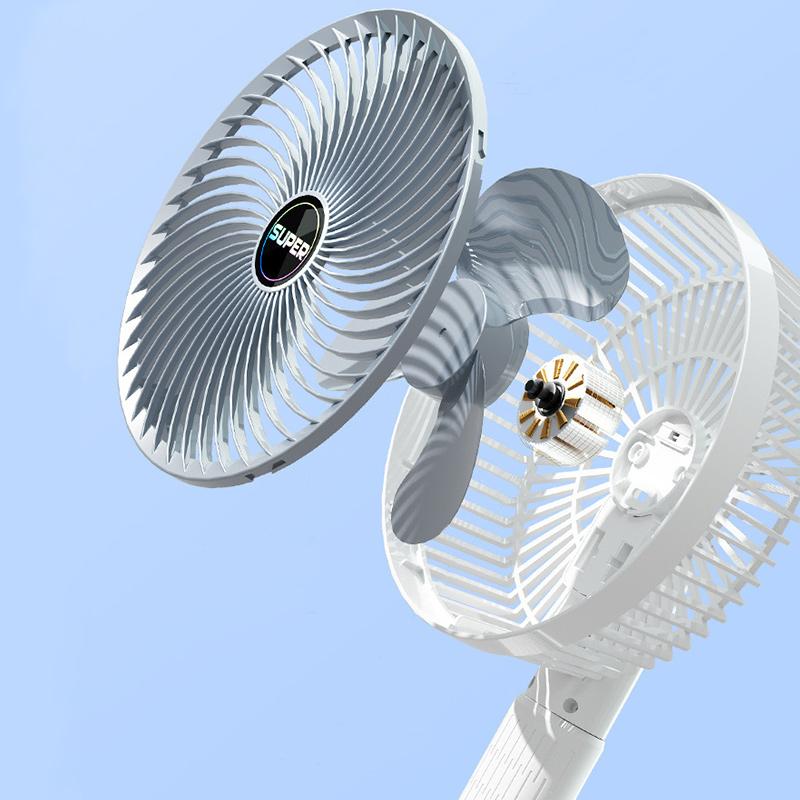 Ventilador De Escritorio Portatil Diámetro 18cm Usb