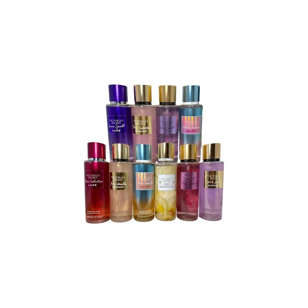Paca De 12 Piezas De Victoria Secret Body-cremas-bolsas