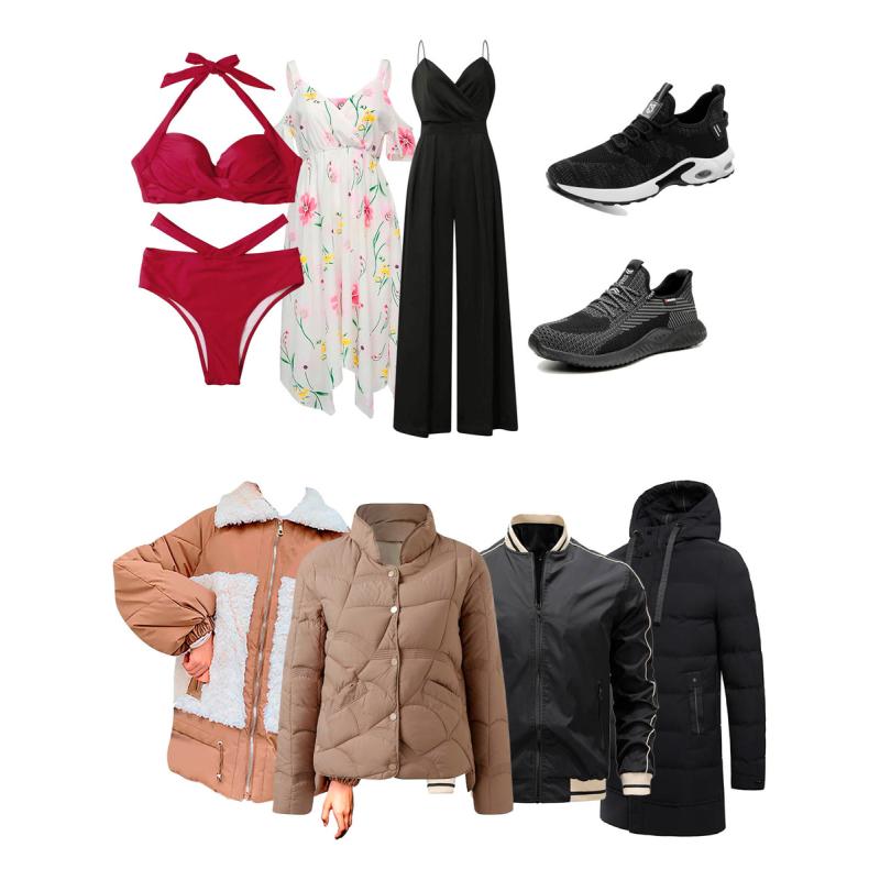 Lote Ropa Paca 50 Piezas Ropa Y Zapatos Premium Importacion