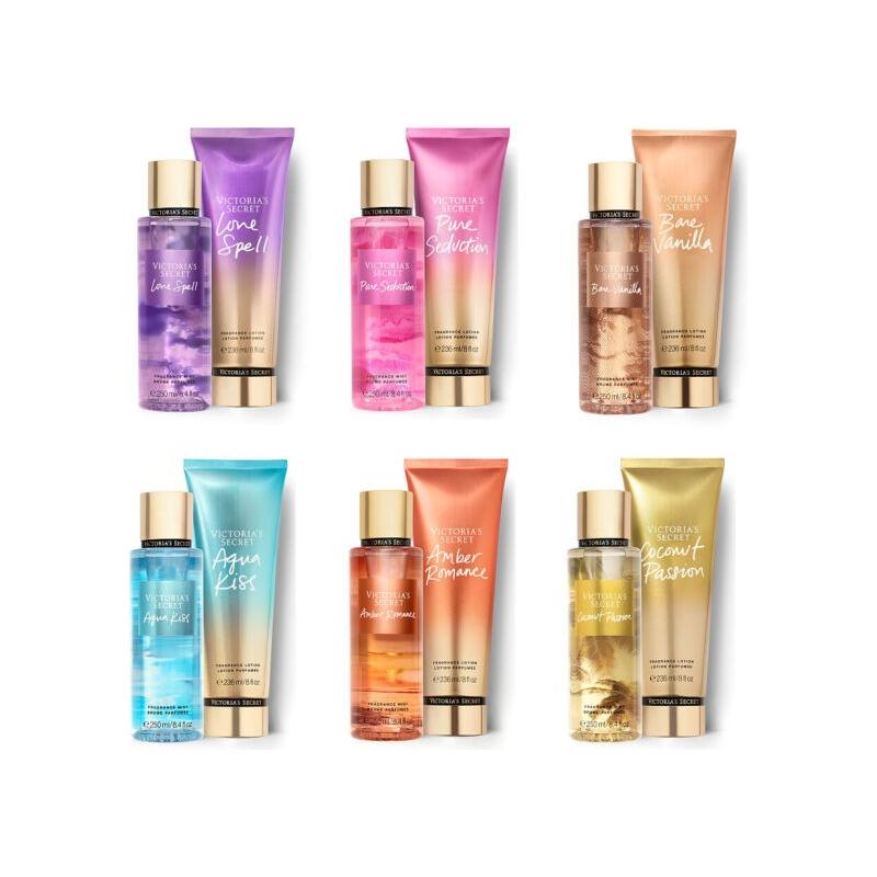 Pacas De Victoria Secret Splash, Crema ,bodies 12 Piezas