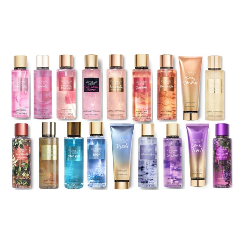 Pacas De Victoria Secret Splash, Crema ,bodies 12 Piezas